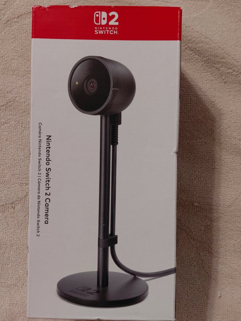 Nintendo Switch 2 Camera USB-C Gaming Camera Factory Sealed Authentic NEW